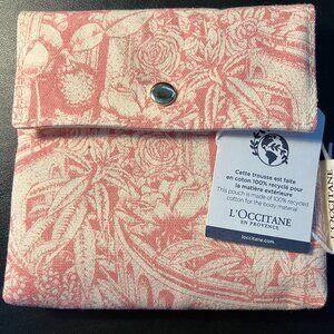 L'Occitane 5-inch pink bag NEW bag only